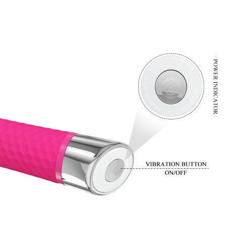 Wibrator - REGINALD 12 FUNCTIONS USB PINK Pretty Love