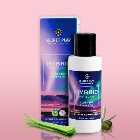 HYBRID LUBRICANT - ALOE VERA - ORGANIC COSMETICS 100 ML Secret Play