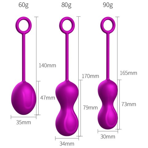 Kulki Kegla - Kegel Balls - Set B - Series Fox