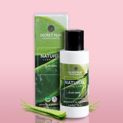 NATURAL LUBRICANT - ALOE VERA - ORGANIC COSMETICS 100 ML Secret Play