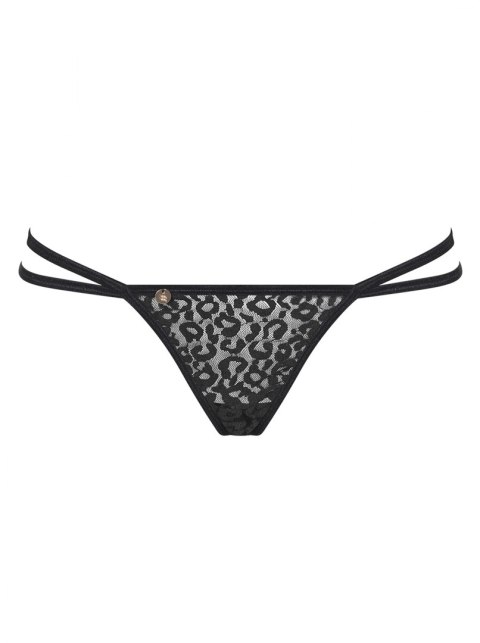 Stringi - Pantheria stringi czarne S/M Obsessive