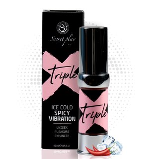 TRIPLE X - 3 IN 1 UNISEX PLEASURE ENHANCER GEL 15 ML Secret Play