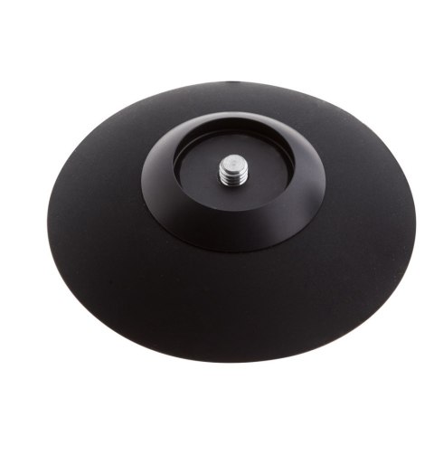 MALESATION Alu-Plug with suction cup medium, black Malesation