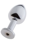 MALESATION Alu-Plug with suction cup small, chrome Malesation