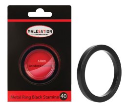 MALESATION Metal Black Stamina 40 Malesation
