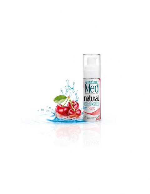 AM.Cherry Water Based Lubricant with phytoplankton 50ml Amoreane