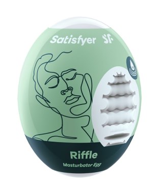 Masturbator Egg Single (Riffle) Satisfyer