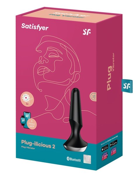 Plug - Vibrator ilicious 2 Black Satisfyer