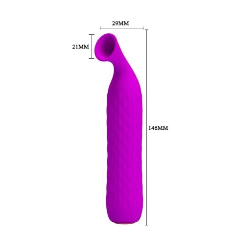 Stymulator Łechtaczki -JONAS, 12 sucking functions Memory function Pretty Love