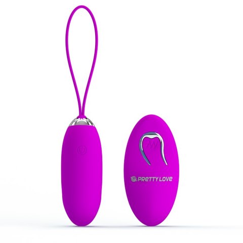 Wibrujące Jajko z pilotem - JULIA, 12 vibration functions Wireless remote control Pretty Love