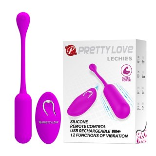 Wibrujące Jajko z pilotem - LECHIES, 12 vibration functions Wireless remote control Pretty Love