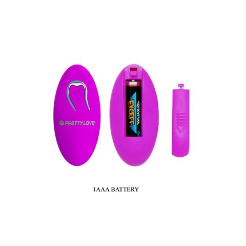 Wibrator Analno-Waginalny - MAGIC FINGER, 12 vibration functions Memory function Wireless remote control Pretty Love