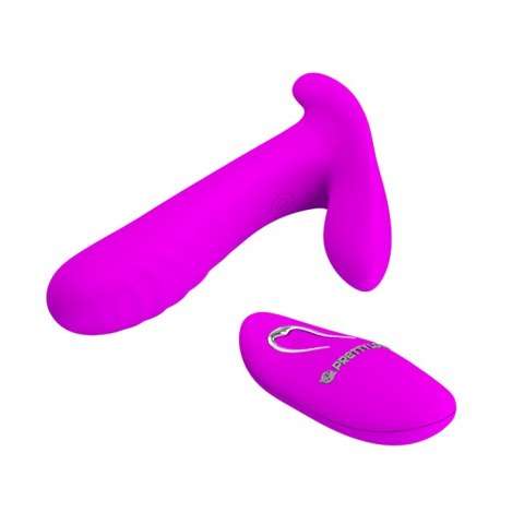 Wibrator dla Niego i dla Niej - REMOTE CONTROL MASSAGER, 12 vibration functions Wireless remote control Pretty Love