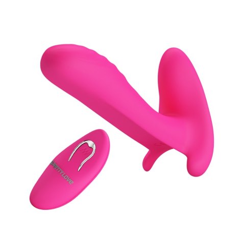 Wibrator dla Niej i dla Niego -REMOTE CONTROL MASSAGER, 12 vibration functions Wireless remote control Pretty Love