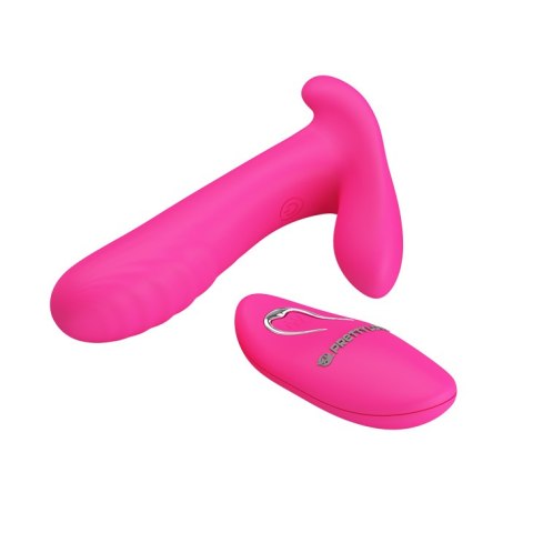 Wibrator dla Niej i dla Niego -REMOTE CONTROL MASSAGER, 12 vibration functions Wireless remote control Pretty Love