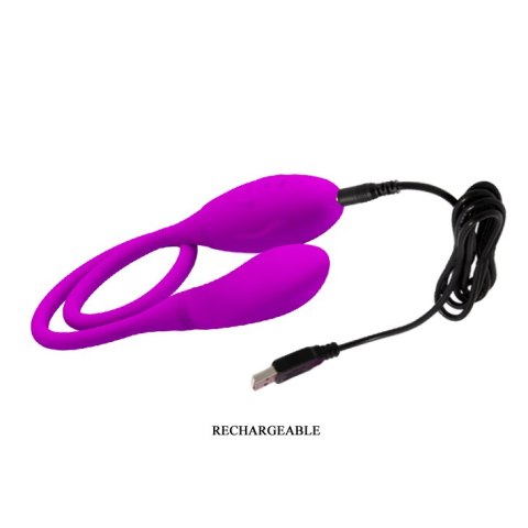 Podwójne Jajko wibrujace - Snaky Vibe, 7 vibration functions 3 tickling functions Bendable Pretty Love