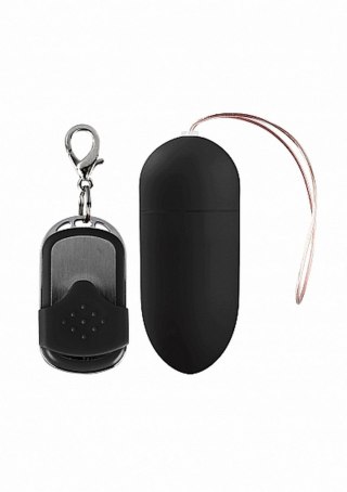 10 Speed Remote Vibrating Egg - Big - Black SHOTS