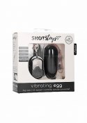 10 Speed Remote Vibrating Egg - Big - Black ShotsToys
