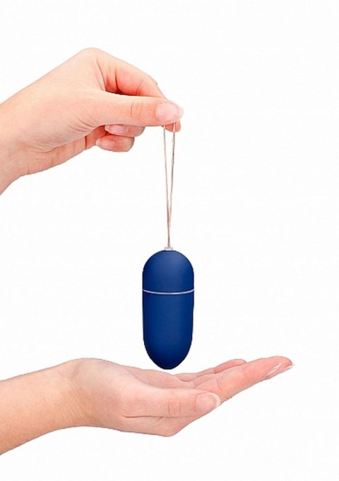 10 Speed Remote Vibrating Egg - Big - Blue ShotsToys