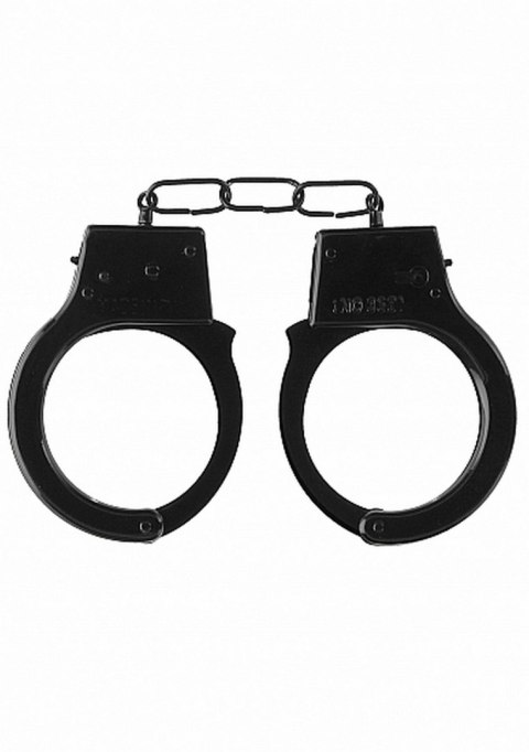 Beginner""s Handcuffs - Black Ouch!