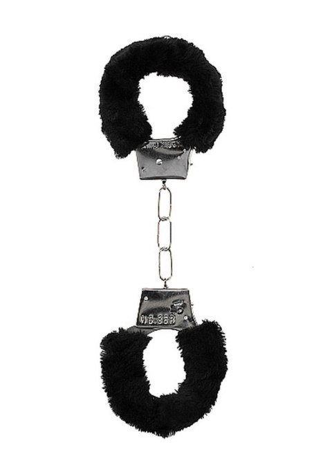 Beginner""s Handcuffs Furry - Black Ouch!