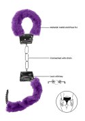 Beginner""s Handcuffs Furry - Purple Ouch!