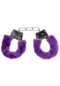 Beginner""s Handcuffs Furry - Purple Ouch!