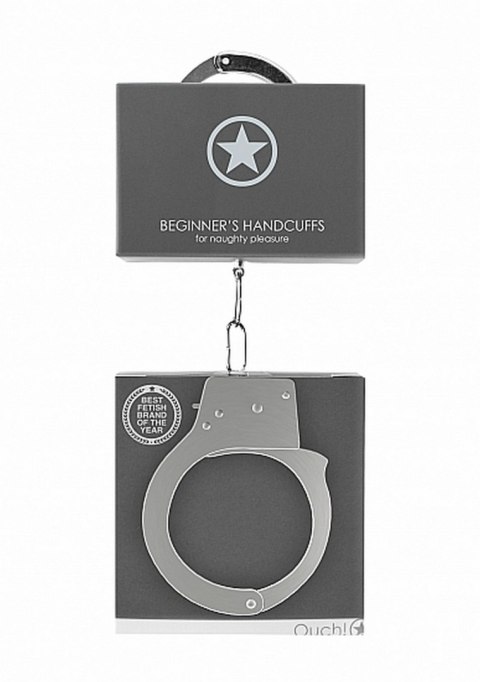 Beginner""s Handcuffs - Metal Ouch!