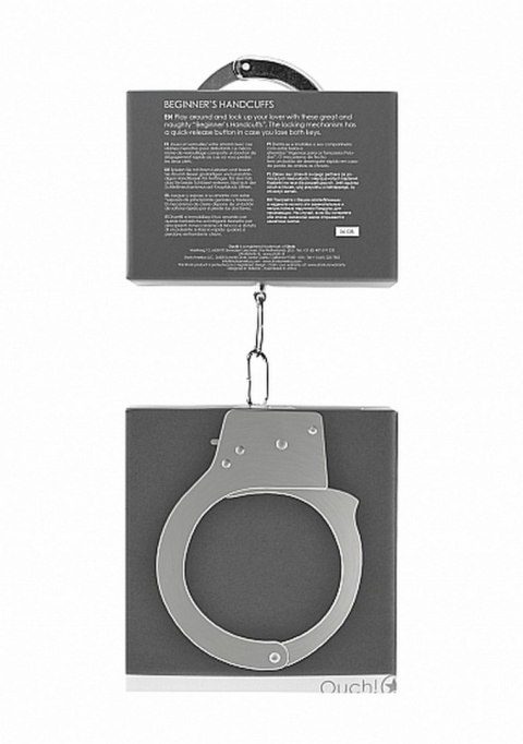 Beginner""s Handcuffs - Metal Ouch!