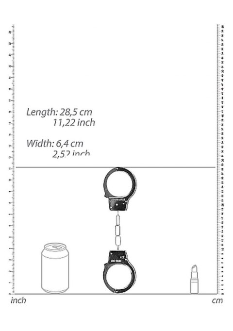 Beginner""s Handcuffs - Metal Ouch!