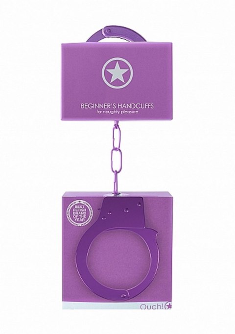 Beginner""s Handcuffs - Purple Ouch!