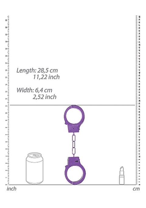 Beginner""s Handcuffs - Purple Ouch!