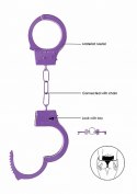 Beginner""s Handcuffs - Purple Ouch!
