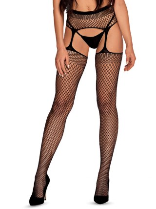 Garter stockings S815 S/M/L Obsessive