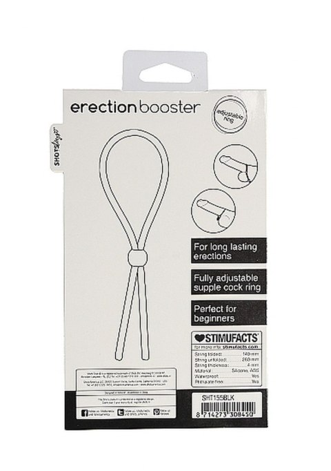 Erection Booster - Black ShotsToys