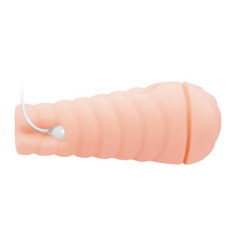 Wibrujący Masturbator - SALLY, 12 vibration functions Sex talk Suction base Pretty Love