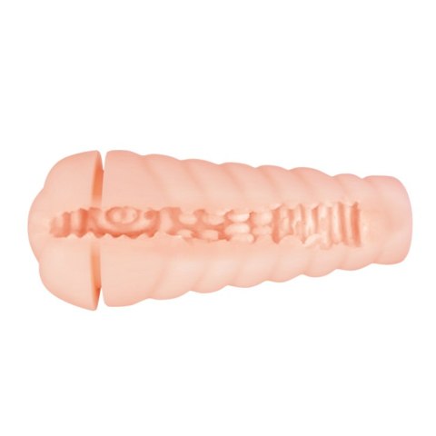 Wibrujący Masturbator - SALLY, 12 vibration functions Sex talk Suction base Pretty Love