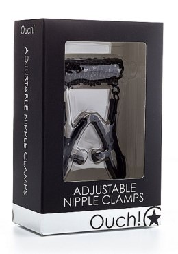 Adjustable Nipple Clamps - Black Ouch!