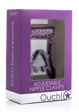 Adjustable Nipple Clamps - Purple Ouch!