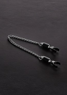 Barrel Tit Clamps with Chain (pair) Steel
