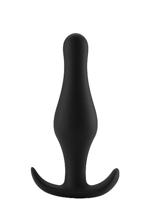 Butt Plug with Handle - Medium - Black ShotsToys