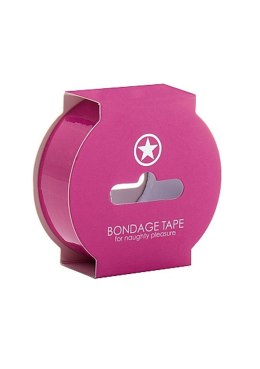 FfNon Sticky Bondage Tape - 17,5 Meter - Pink Ouch!
