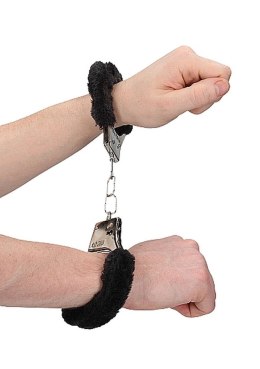Furry Handcuffs - Black ShotsToys