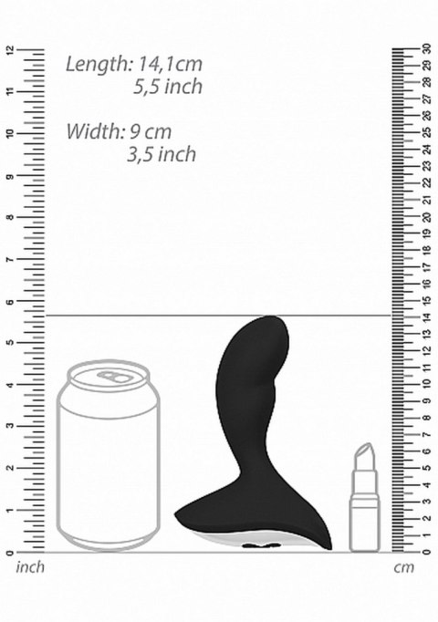 GERON Anal vibrator - Black Simplicity