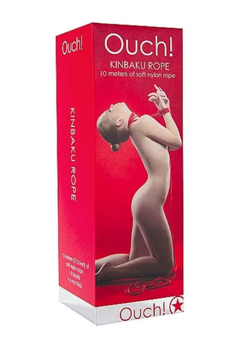 Kinbaku Rope - 10m - Red Ouch!