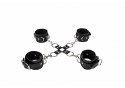 Leather Hand And Legcuffs - Black Ouch!