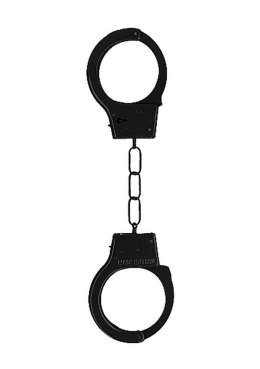 Metal Handcuffs - Black ShotsToys