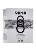 No.25 - Cockring Set - Grey Sono
