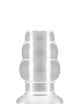 No.49 - Small Hollow Tunnel Butt Plug - 3 Inch - Translucent Sono