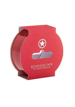 Non Sticky Bondage Tape - 17,5 Meter - Red Ouch!